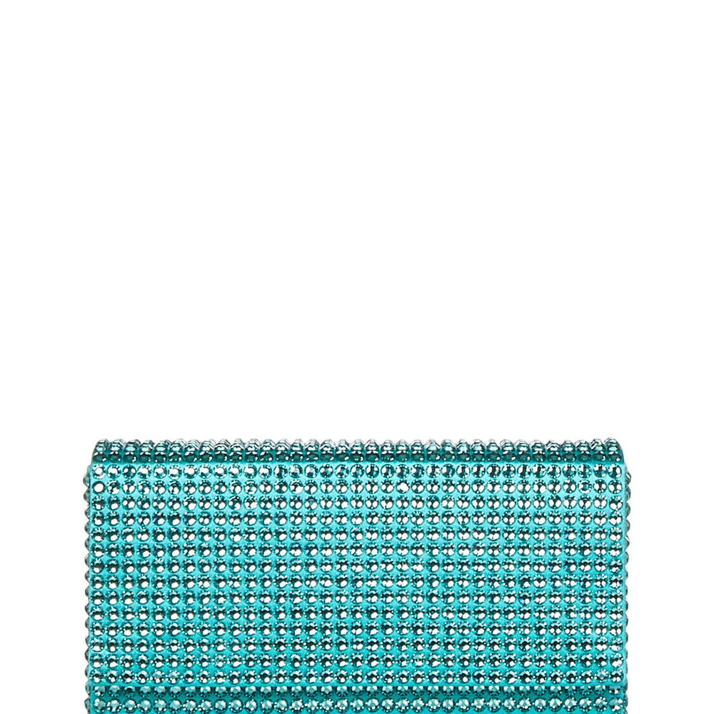 Clutch SUPERAMINI PALOMA Amina Muaddi<BR/> SUPERAMINIPALOMA CARIBBEAN Amina Muaddi 