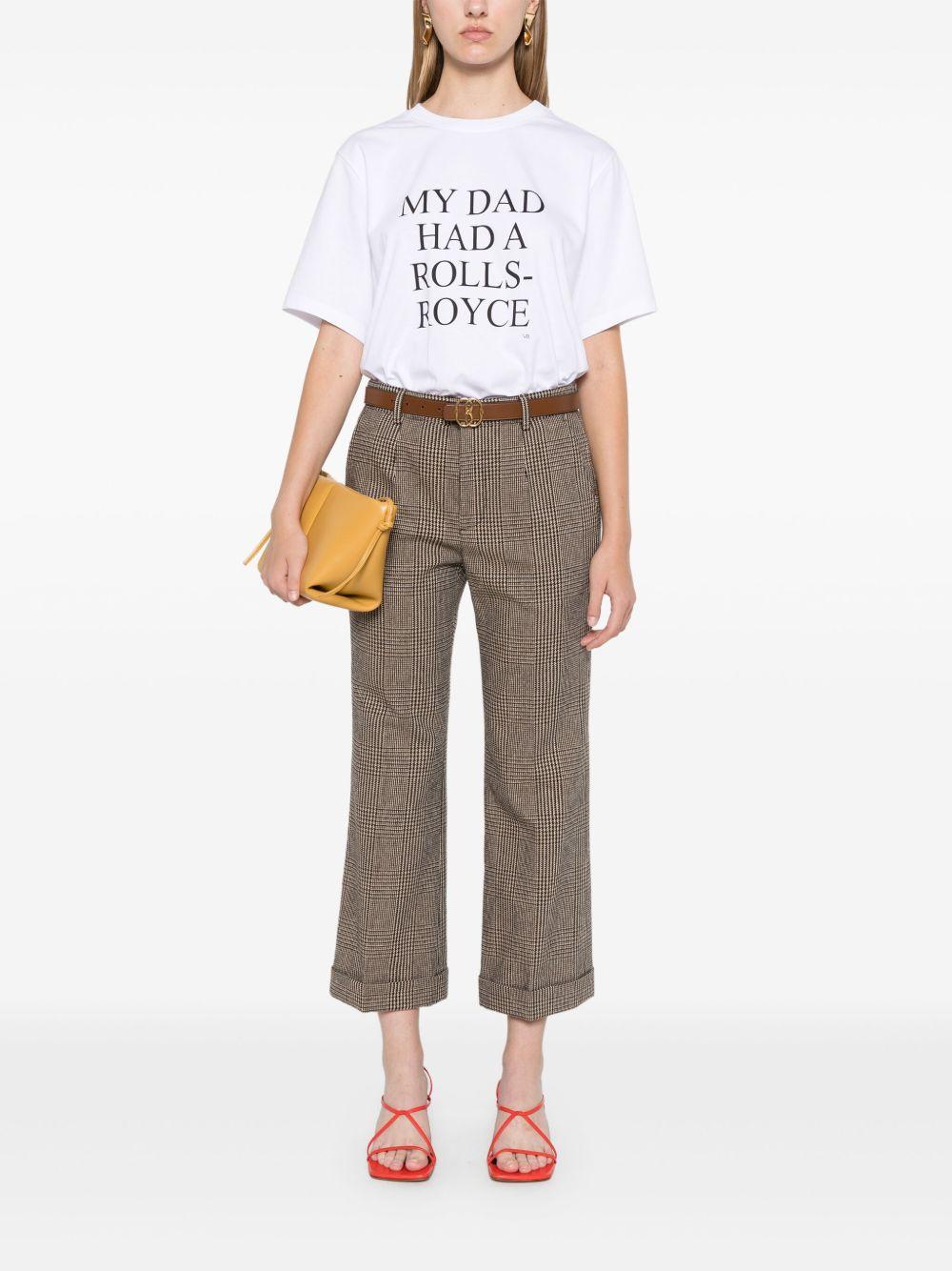 T-shirt Victoria Beckham 1124JTS005732A WHITE Victoria Beckham 