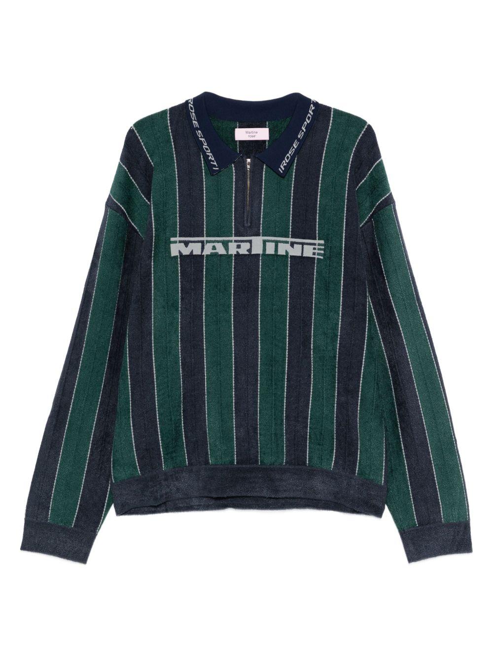 Polo Martine Rose 981YA20407 GRN Martine Rose 