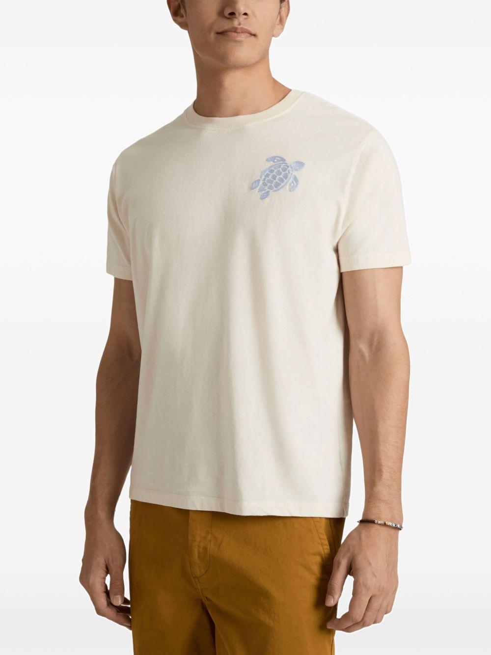 T-shirt Big Turtle Embroidery Vilebrequin PSLCM919 003 Vilebrequin 