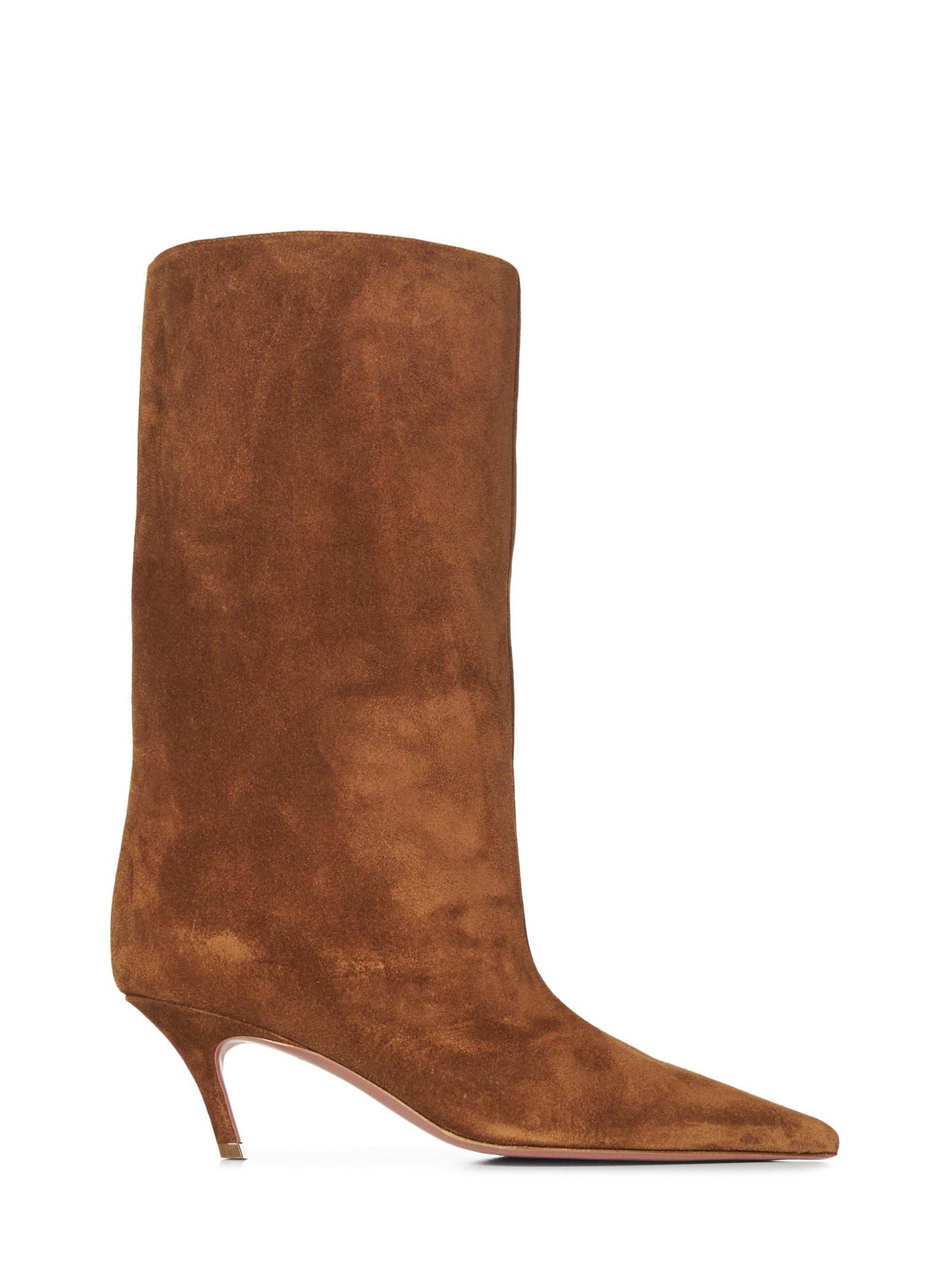 Amina Muaddi Fiona Boots FIONABOOT COGNAC Amina Muaddi 