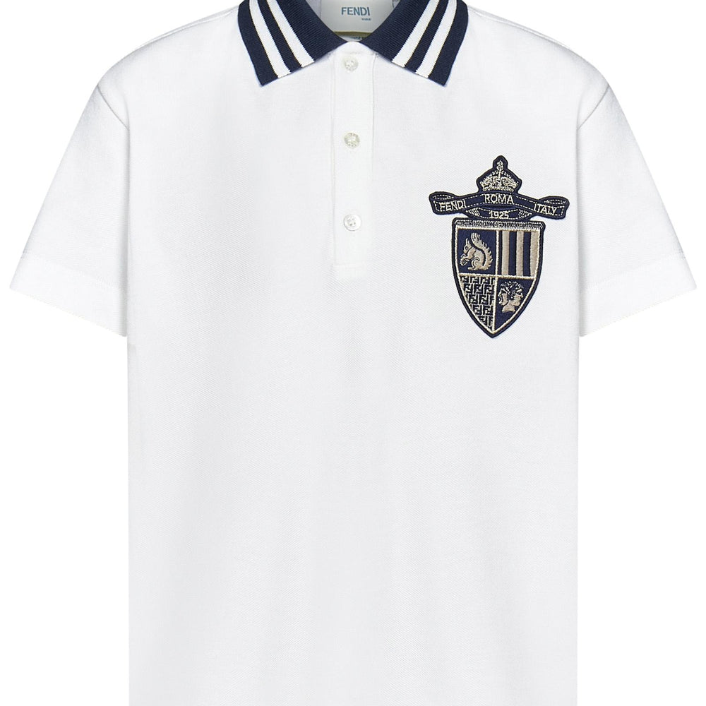 Polo Fendi Kids JMI480AVP F0TU9 Fendi Kids 