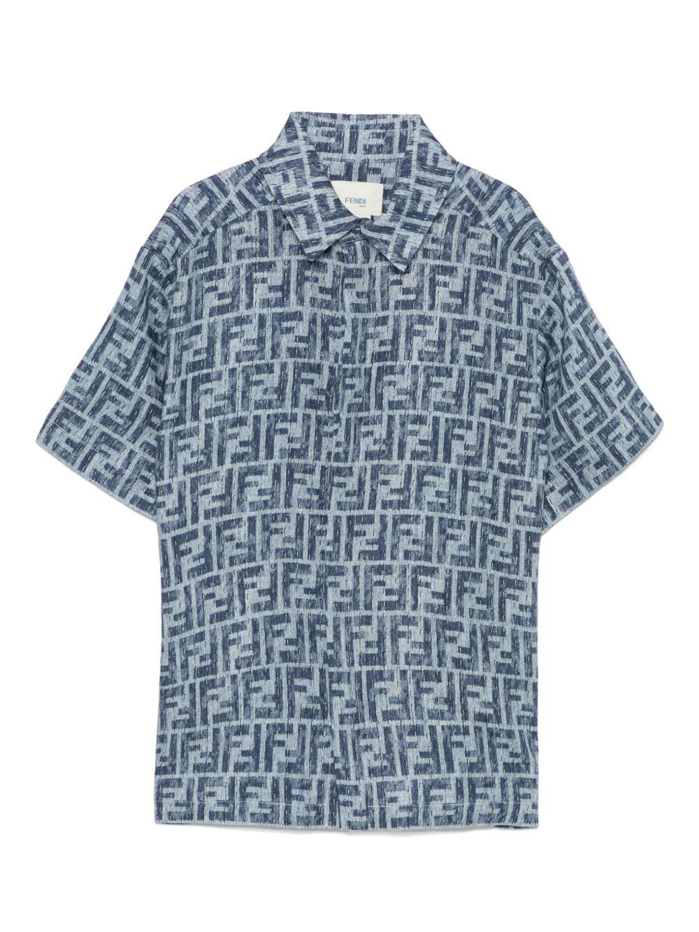 Camicia Fendi Kids JMC193AUK2 F1I11 Fendi Kids 