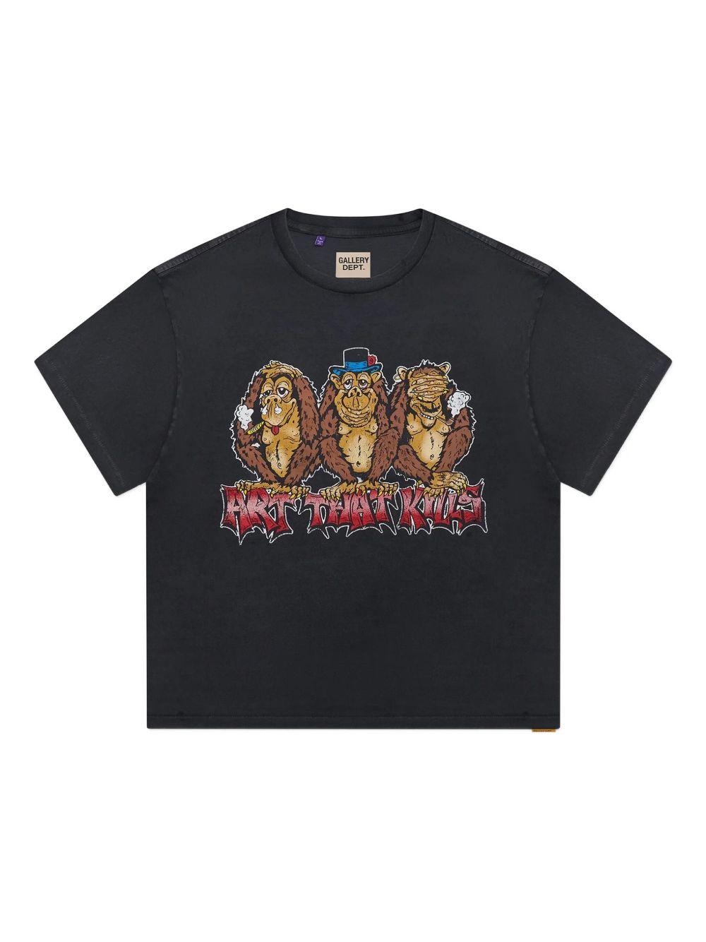T-shirt See No Evil Gallery Dept. SNE10285 VINTAGEBLACK Gallery Dept. 