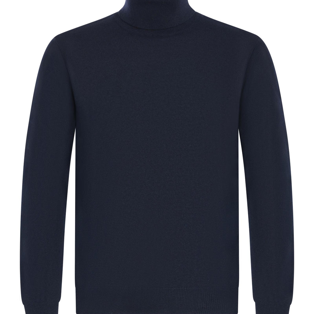 Maglia modello Stefano de Martino Franzese Napoli MA7067W26 BLU Franzese Collection Pronta Sartoria 