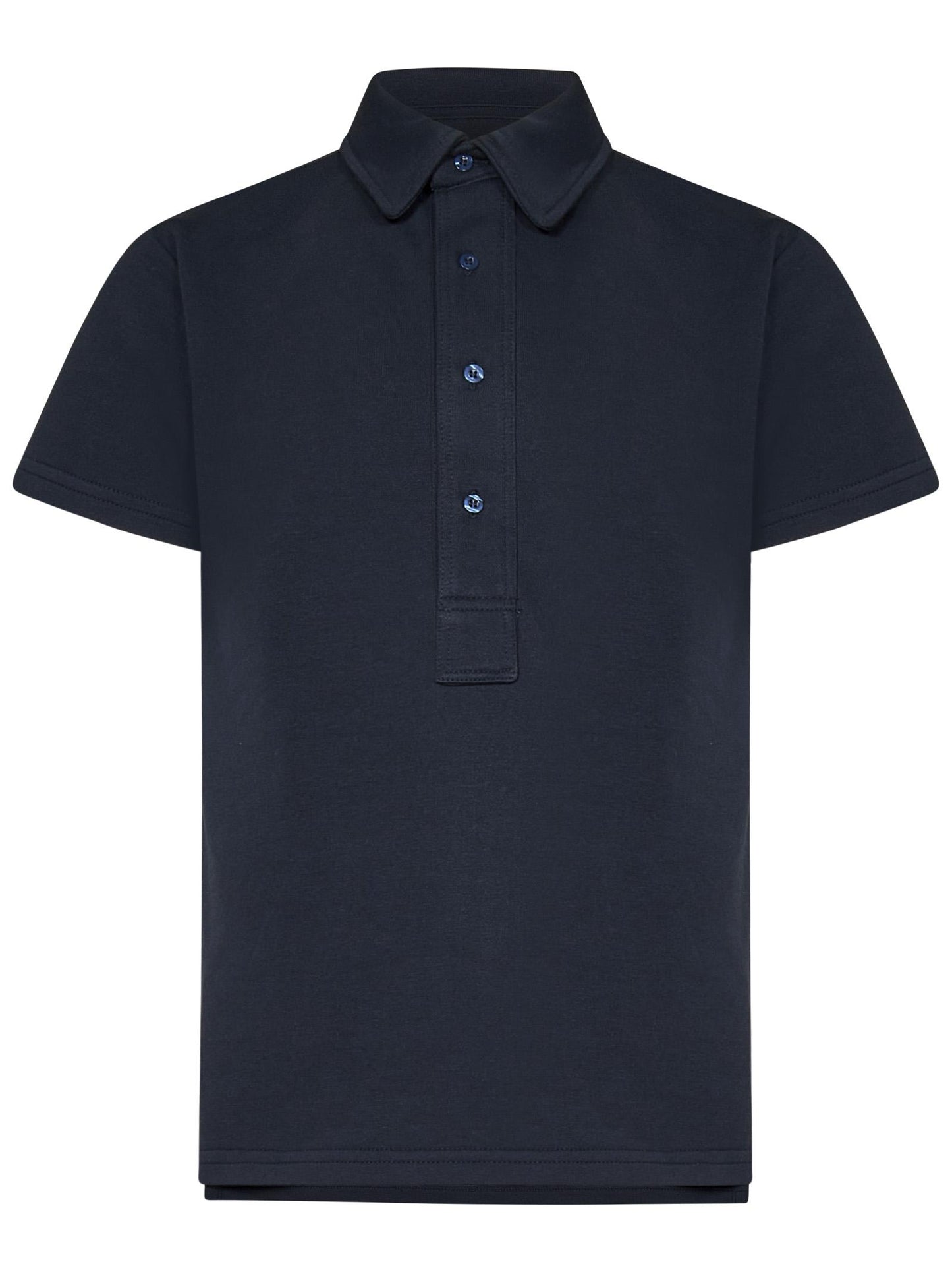 Franzese Napoli Wimbledon model Polo shirt F0201P BLU Franzese Collection Pronta Sartoria 