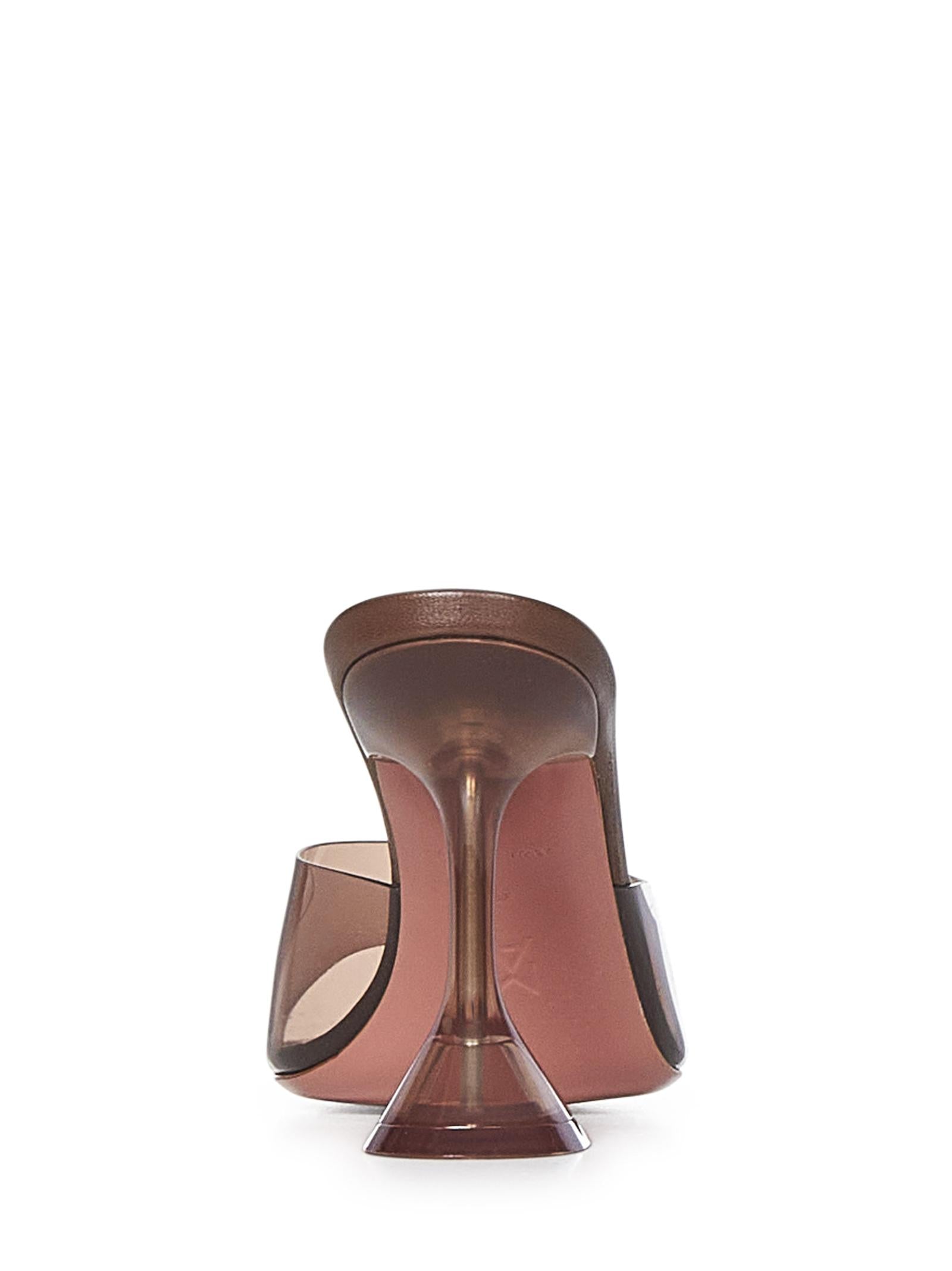 Amina Muaddi LUPITAGLASSSLIPPER95MOCHA