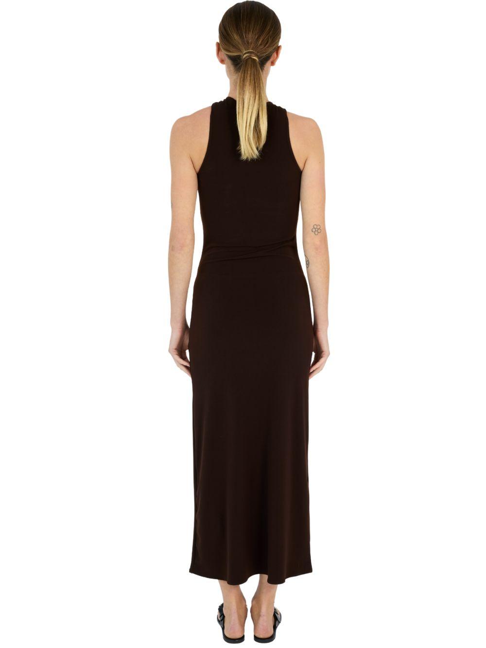 Abito Lungo Coperni COPR303F5022 BROWN Coperni 