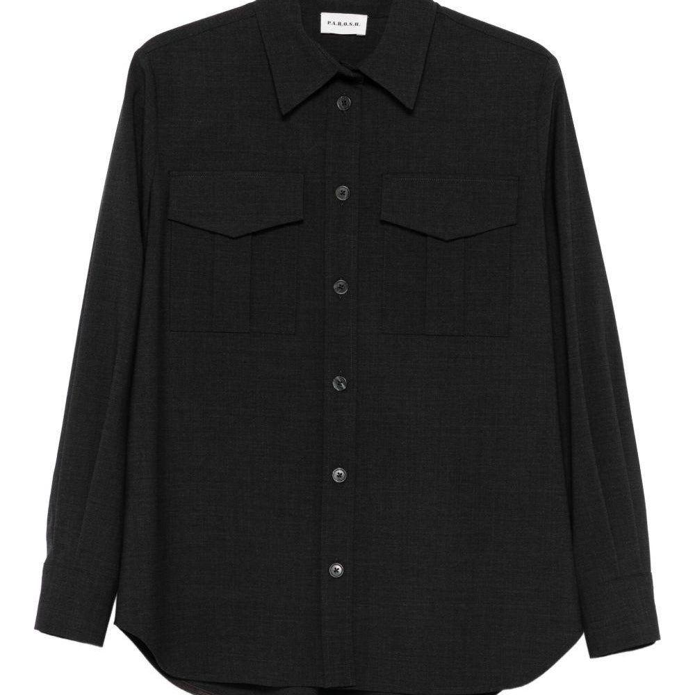 Camicia P.A.R.O.S.H. D381088LUWOOL 086 P.A.R.O.S.H. 