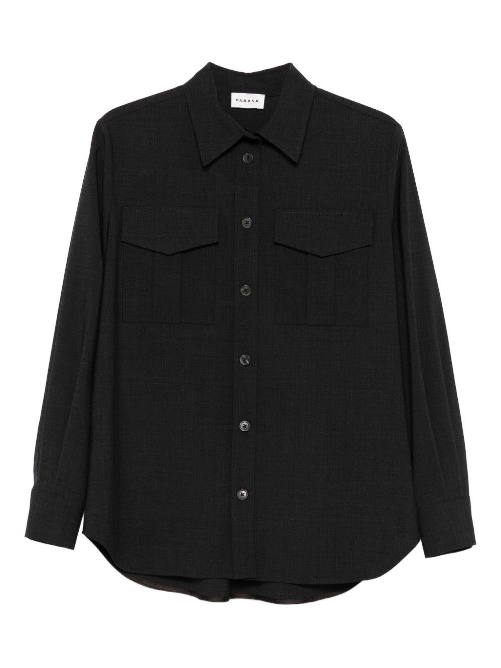 Camicia P.A.R.O.S.H. D381088LUWOOL 086 P.A.R.O.S.H. 