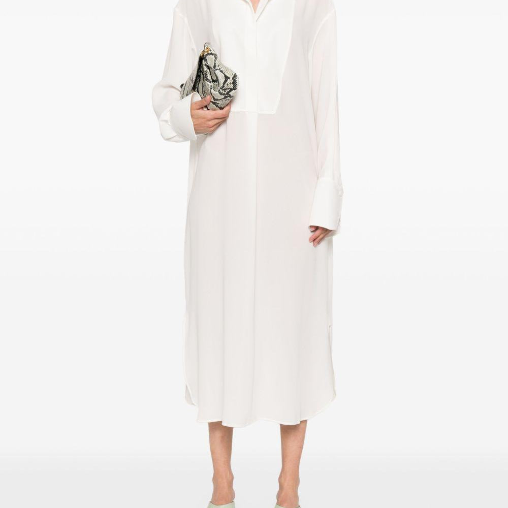 Abito Midi Alexander McQueen 813726QBAAF 9016 Alexander McQueen 