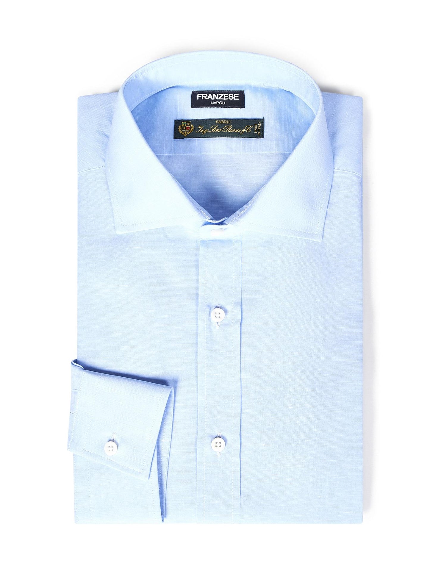 Camicia modello David Beckham Franzese Napoli FRAC4522 CELESTE Franzese Collection 