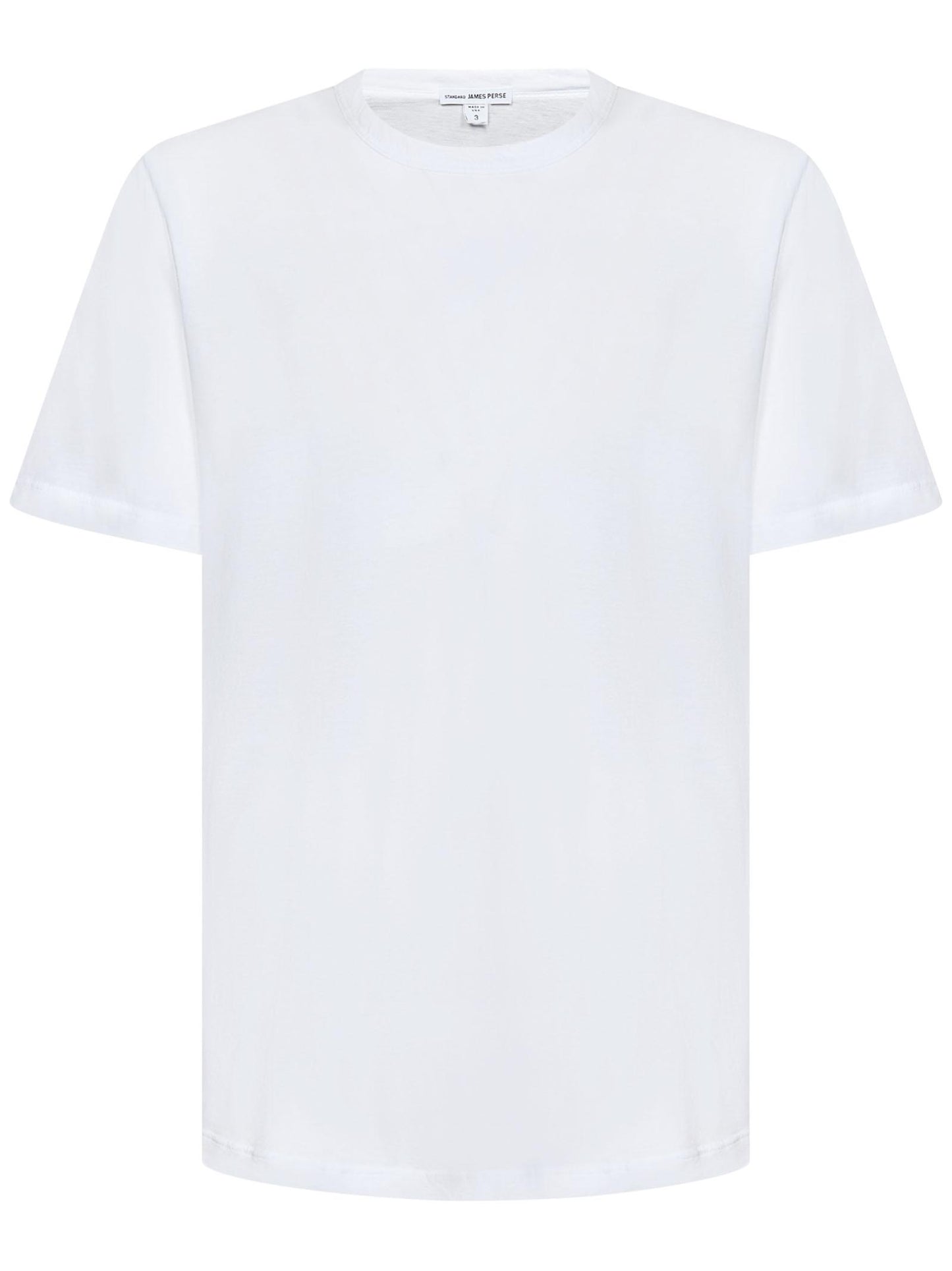 T-shirt Clear Jersey Crew James Perse MKJ3360 WHT James Perse 