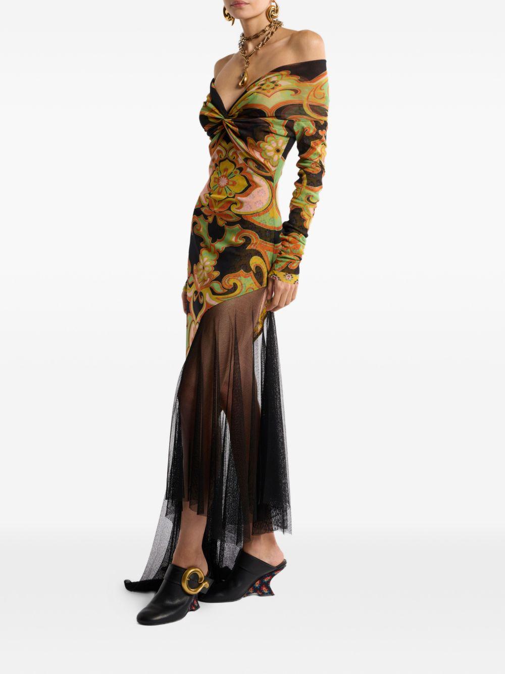 Abito Lungo Etro<BR/> WRHA059699IAS67 X0812 Etro 