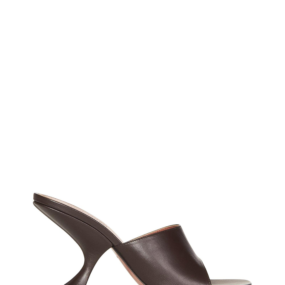 Amina Muaddi TAYLORSLIPPER90COFFEE
