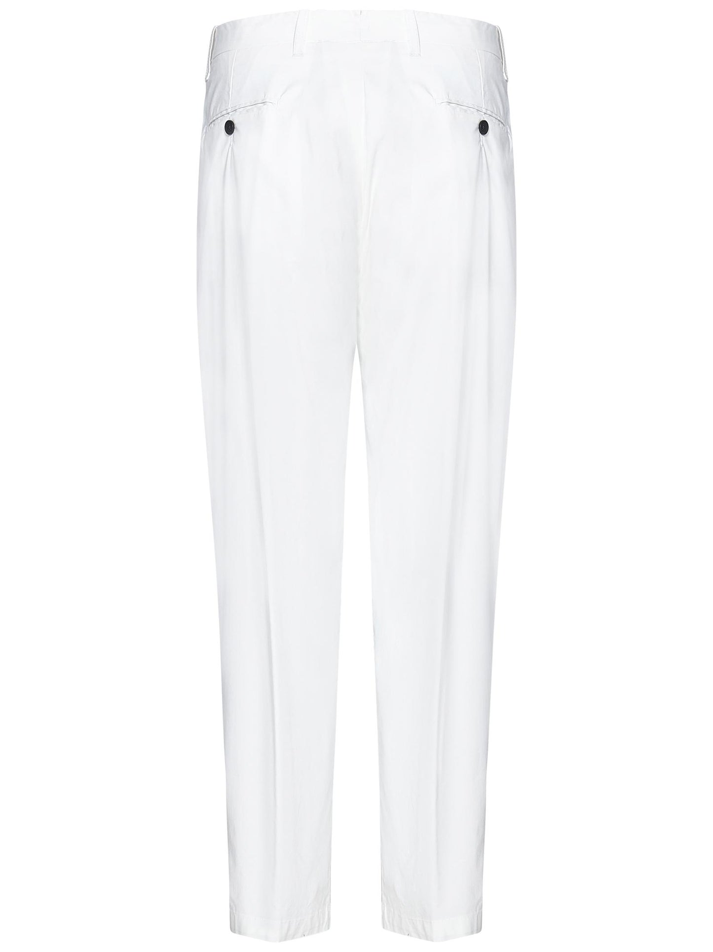 Pantaloni modello Brad Pitt Franzese Napoli AU1501Q BIANCO Franzese Collection 