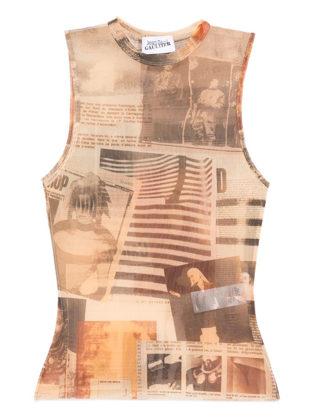 Top The Journal Jean Paul Gaultier TO415M013P 030830 Jean Paul Gaultier 