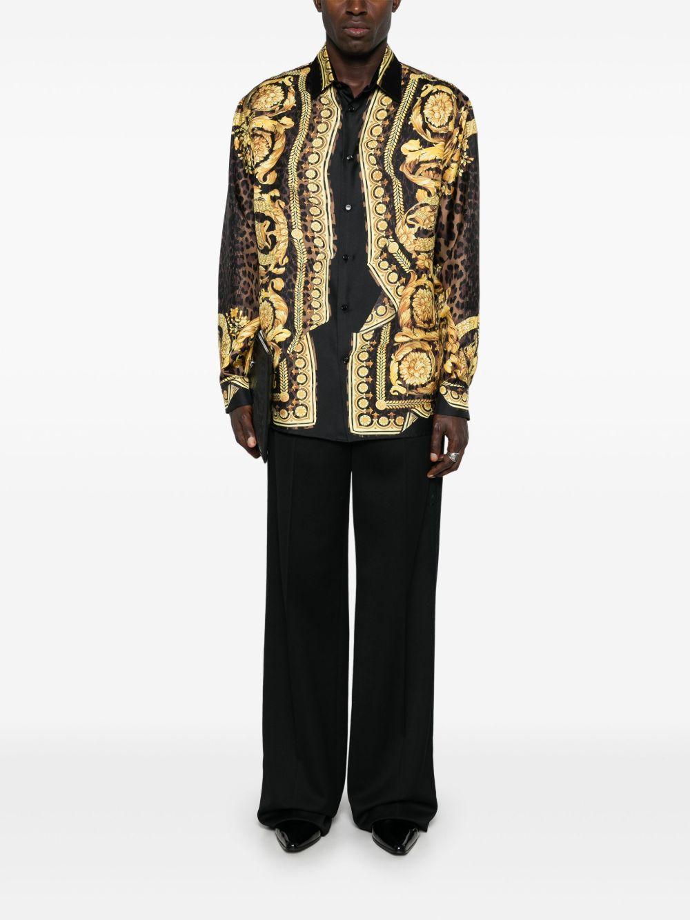 Camicia Wild Barocco Illusion Versace 10121411A11896 5N440 Versace 