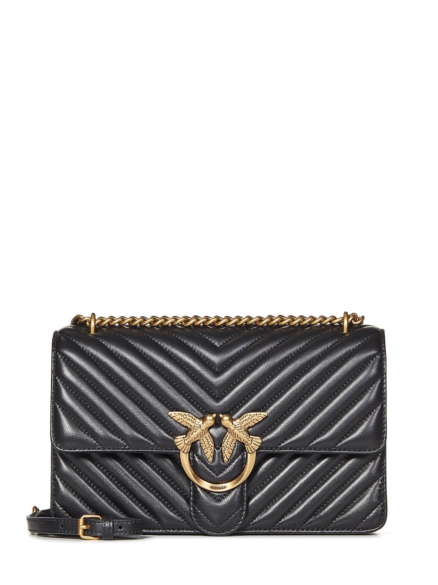 Borsa a spalla CLASSIC LOVE BAG ONE CHEVRON Pinko 100941A0GK Z99Q Pinko 
