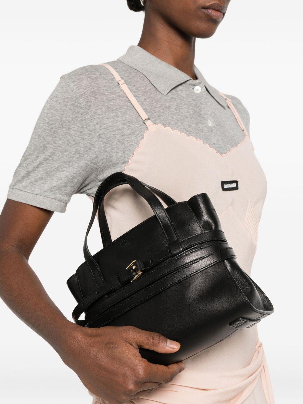 Borsa a mano Tie Me Small Moschino MC4012PP0NOA0000 NERO Moschino 