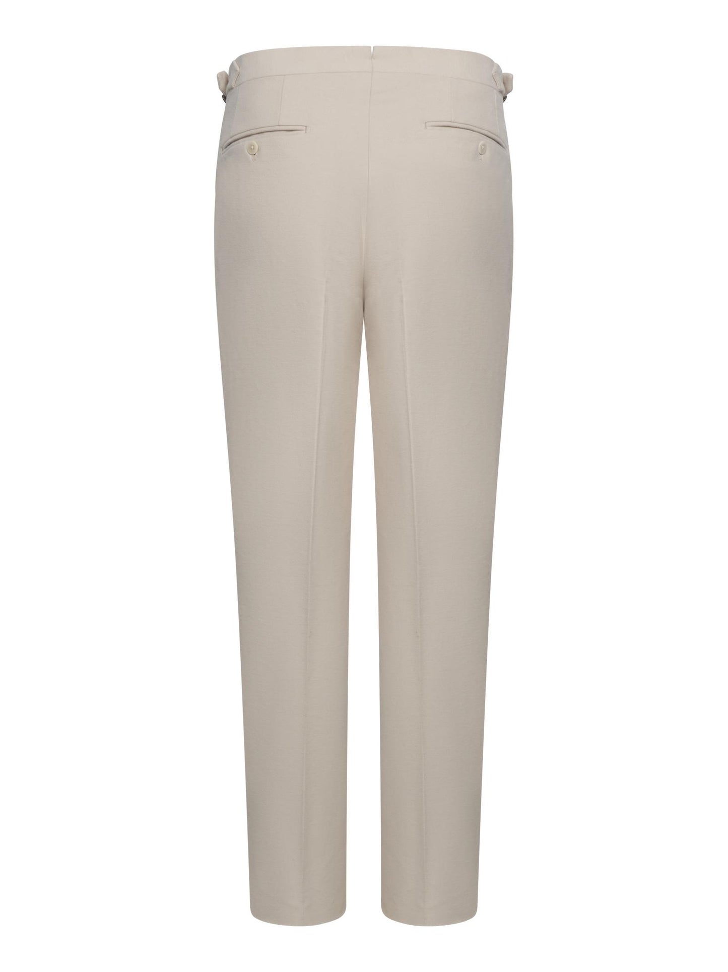 Pantaloni modello Stefano De Martino Franzese Napoli FRW25452 BEIGE Franzese Collection Pronta Sartoria 