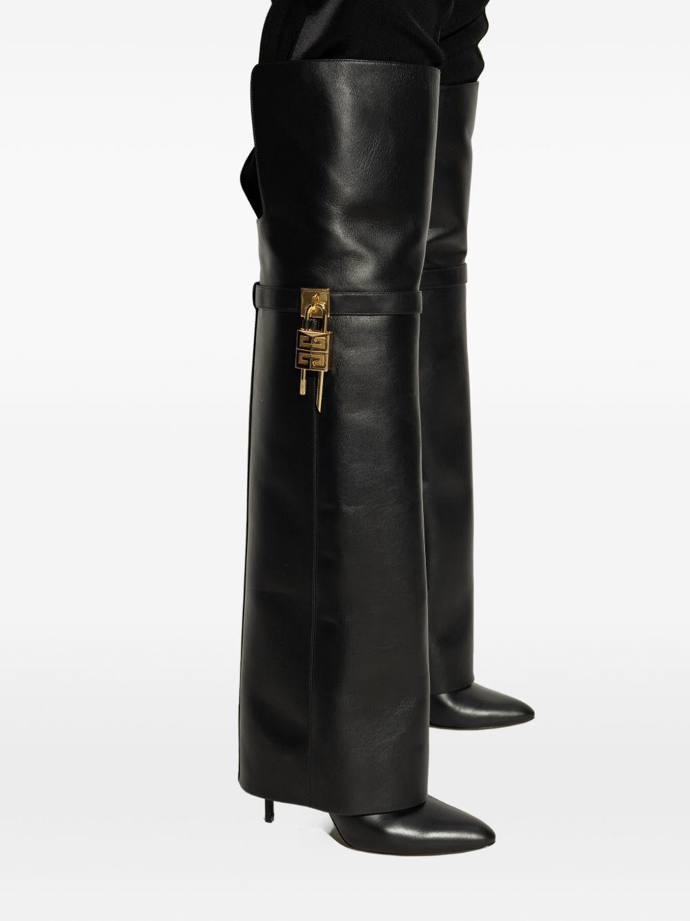 Stivali Shark Lock Stiletto Givenchy BE703RE223 001 Givenchy 