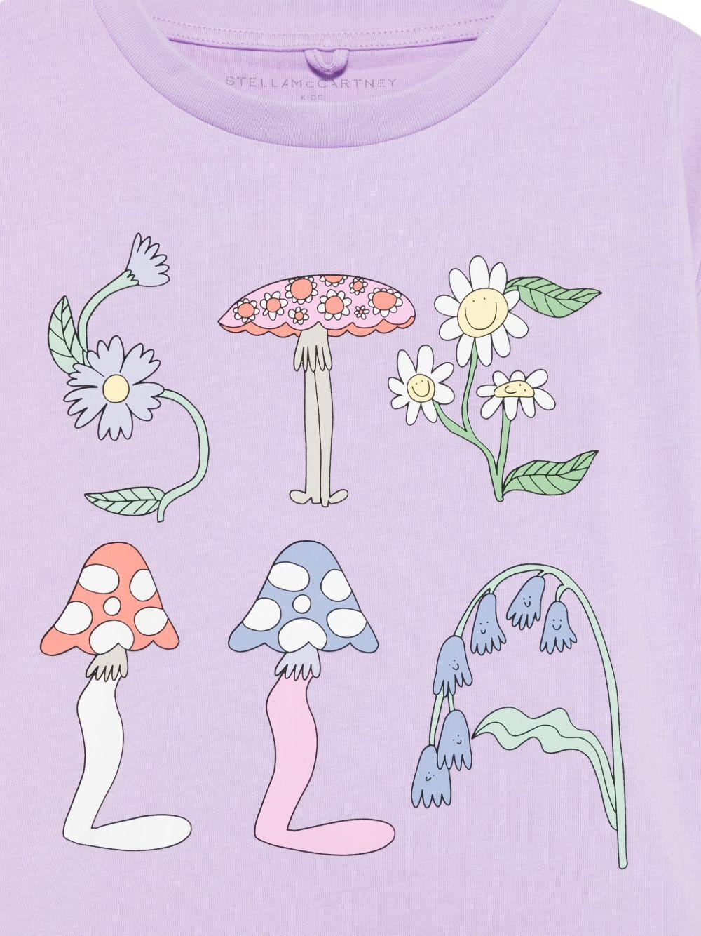 T-shirt Stella McCartney Junior TW8A61Z0434 567 Stella McCartney Junior 