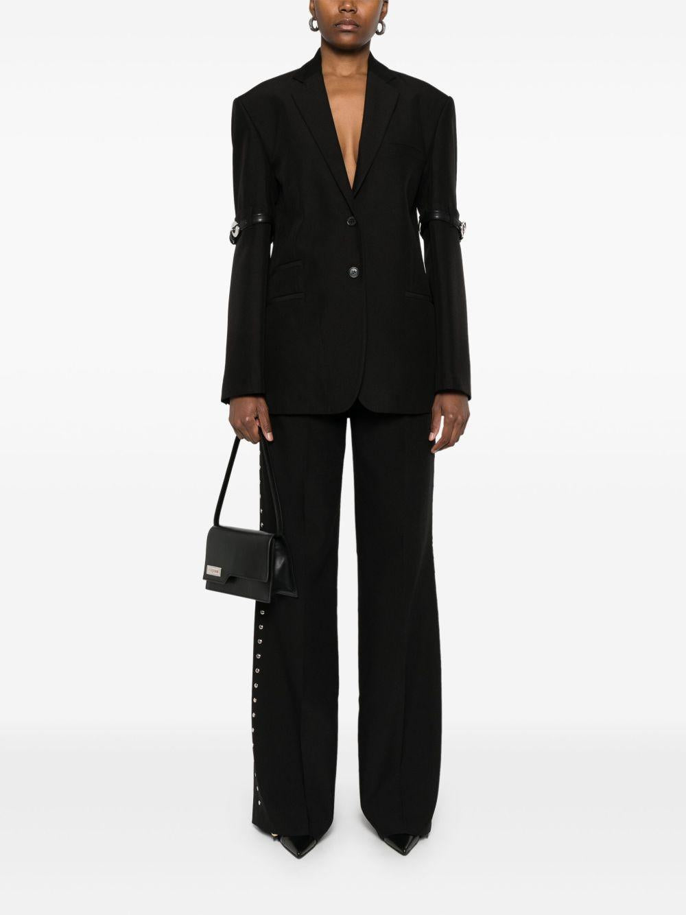Giacca Logo Belted Coperni<BR/> COPV37F3004 BLK Coperni 