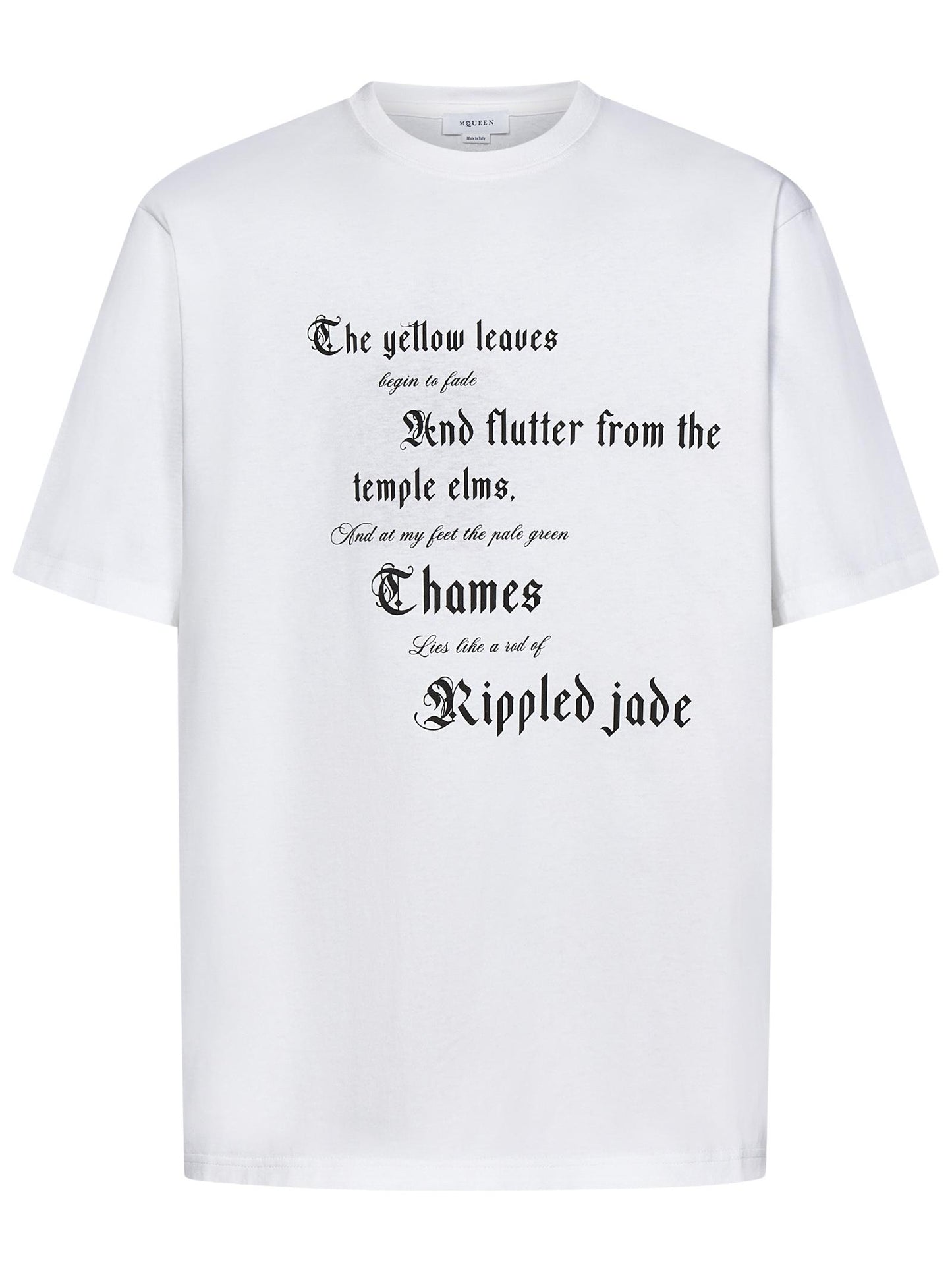 T-shirt Alexander McQueen 815069QTAC7 0909 Alexander McQueen 