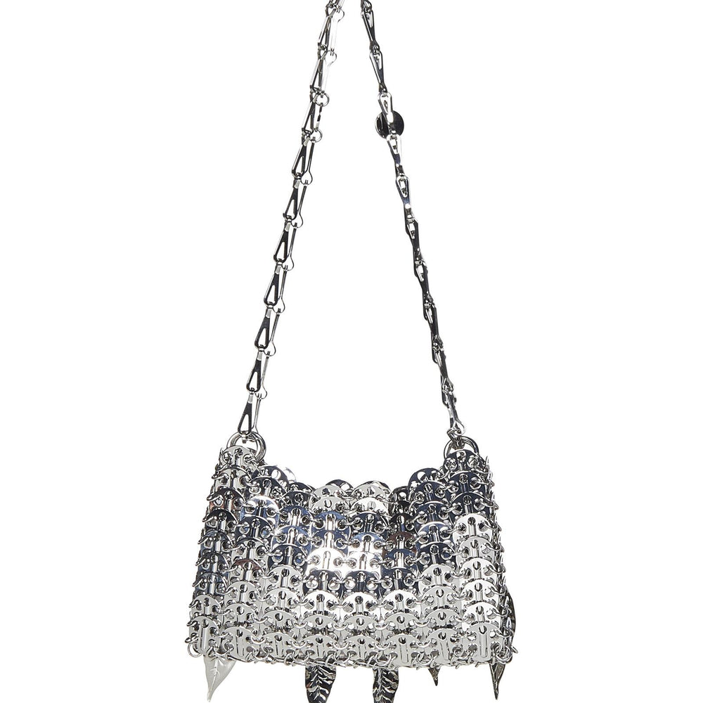 
                  
                    Borsa a spalla 1969 Silver Nano Bag Metallic Leaves Rabanne 25PSS0127MET717 P040 Rabanne 
                  
                