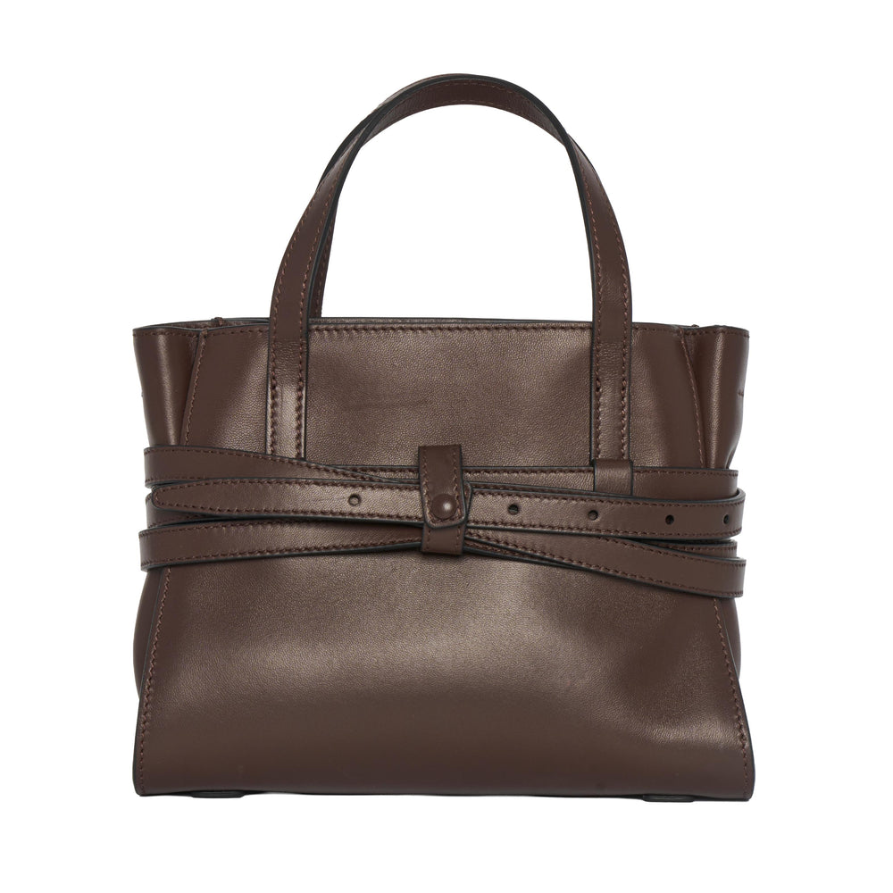 Borsa a mano Tie Me Small Moschino MC4012PP0NOA0000 CIOCCO Moschino 