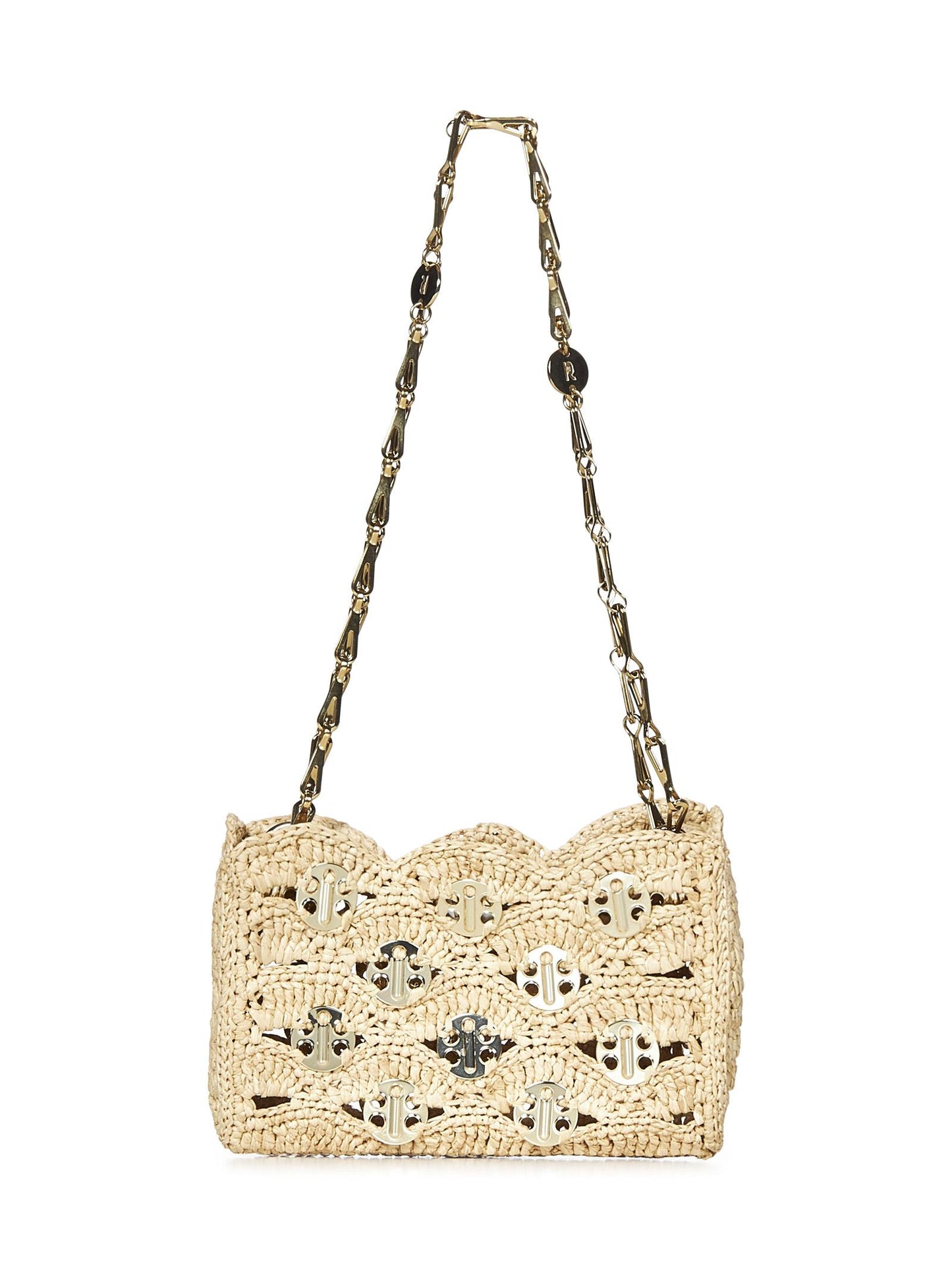 Borsa a spalla 1969 Nano Bag Rabanne 25PSS0127NAT045 M227 Rabanne 