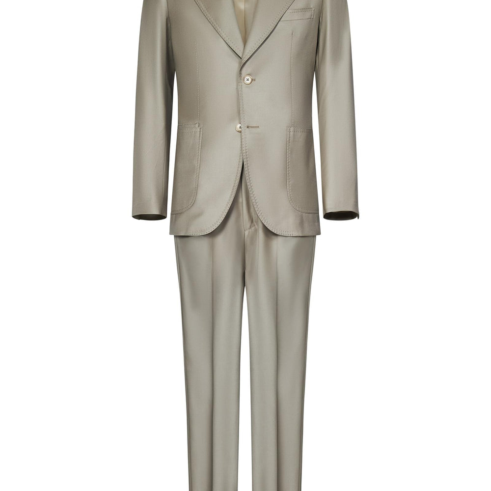 Abito modello Stefano De Martino Franzese Napoli FM1258 BEIGE Franzese Collection Pronta Sartoria 