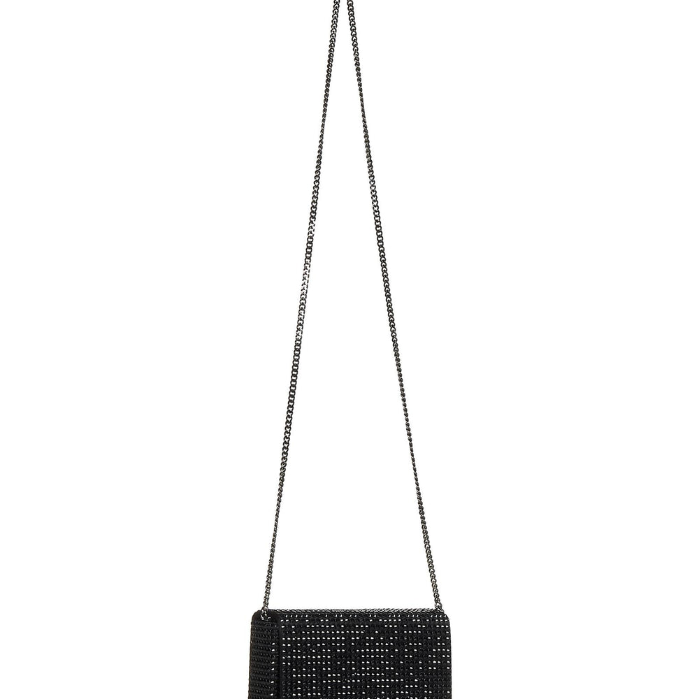 Clutch SUPERAMINI PALOMA Amina Muaddi SUPERAMINIPALOMA BLACKJETBLACK Amina Muaddi 