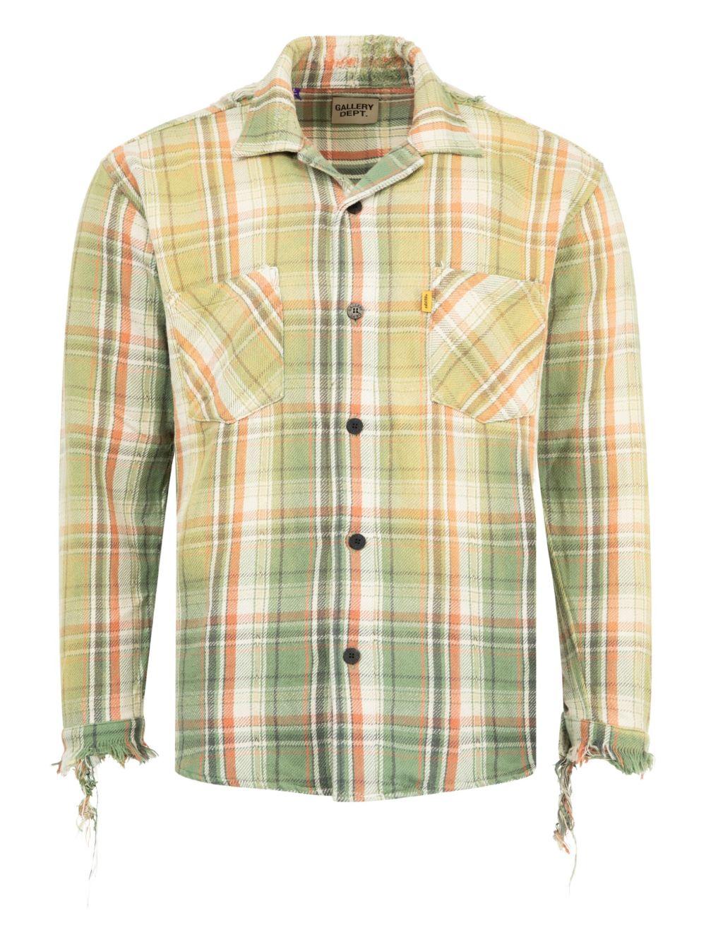 Camicia Gallery Dept. MYF1131 LIGHTGREEN Gallery Dept. 