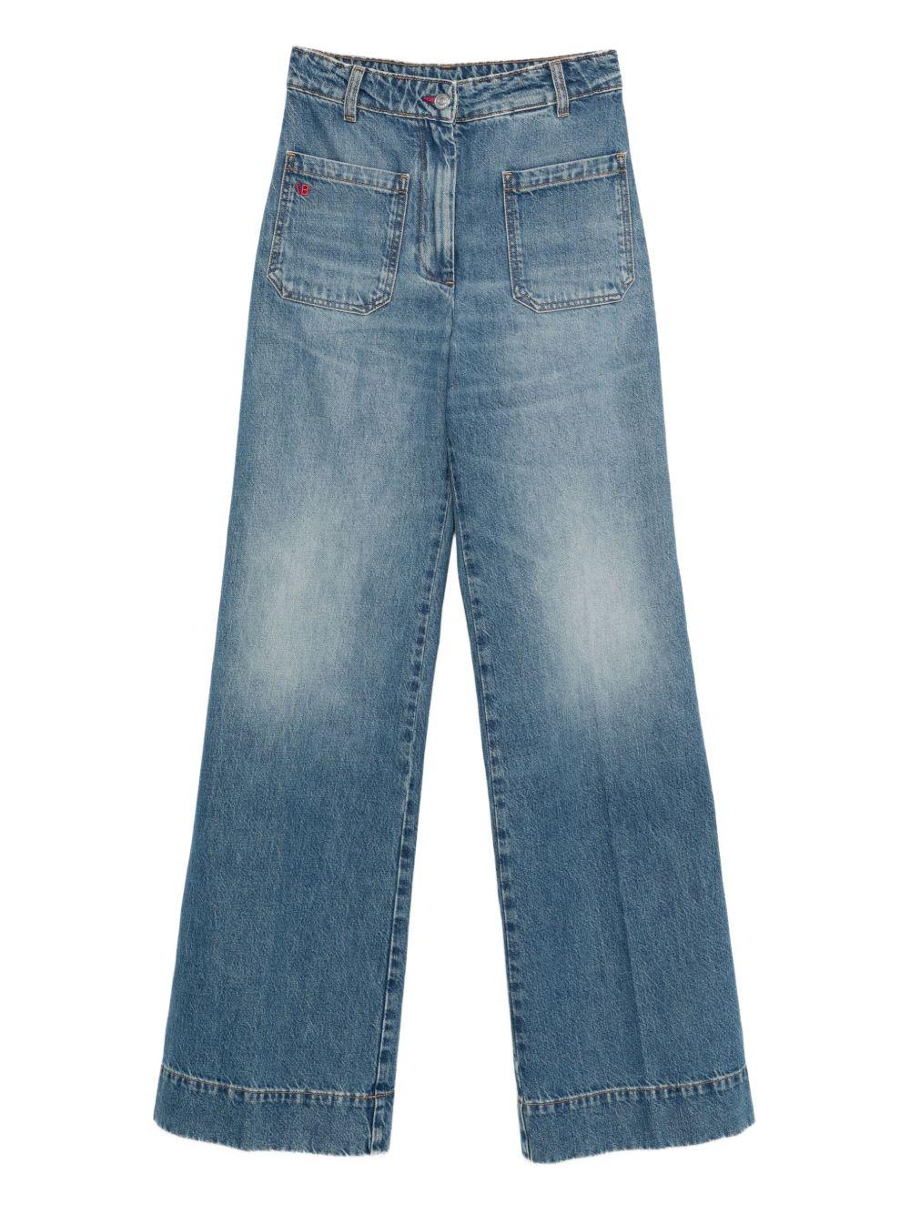 Jeans Victoria Beckham 1425DJE005218YR BLUE Victoria Beckham 