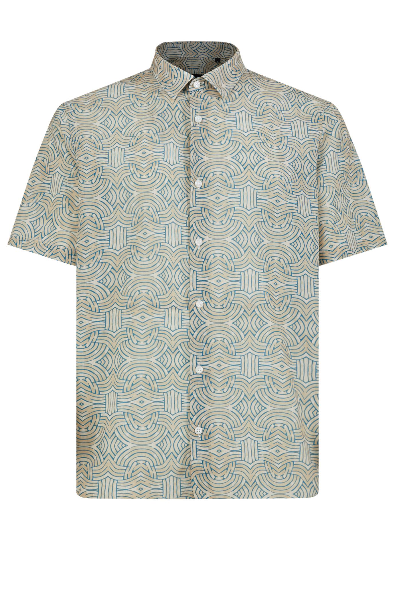 Camicia Gazzarrini x Michele Franzese CE290G BEIGE Gazzarrini x Michele Franzese 