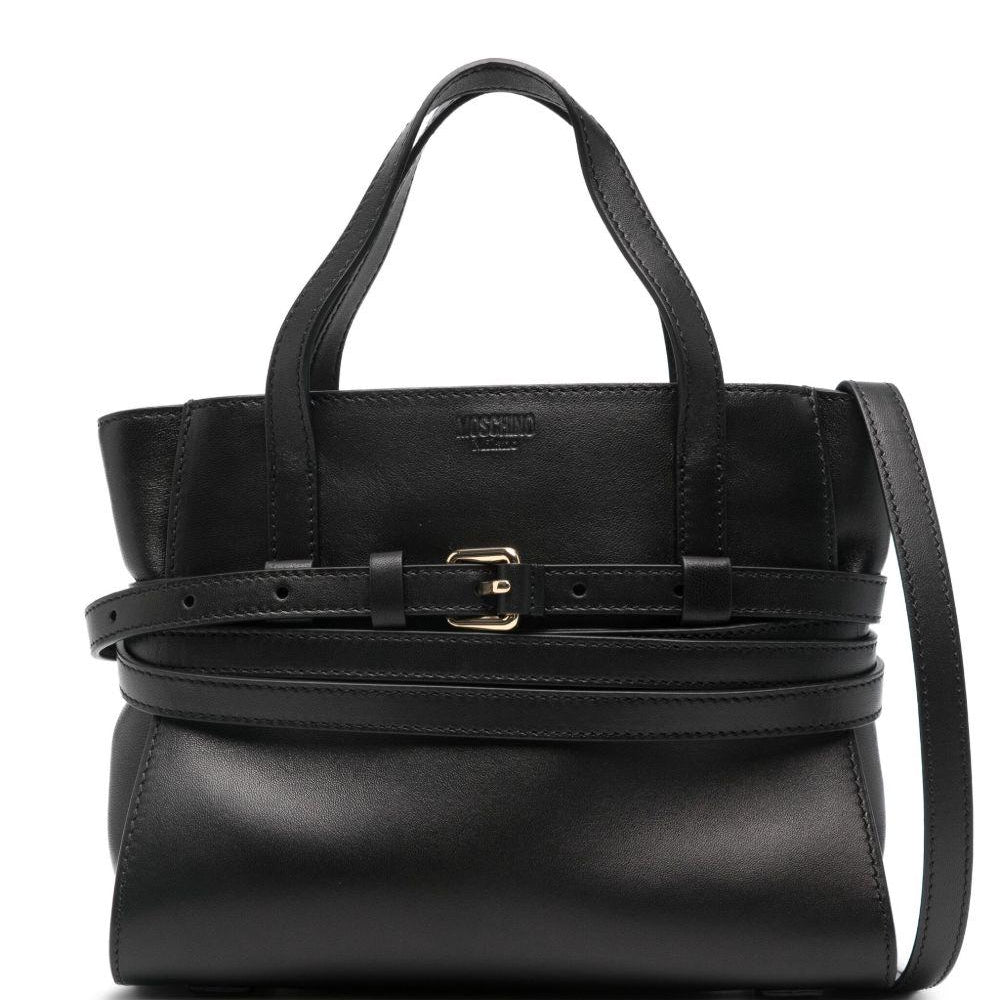 Borsa a mano Tie Me Small Moschino MC4012PP0NOA0000 NERO Moschino 