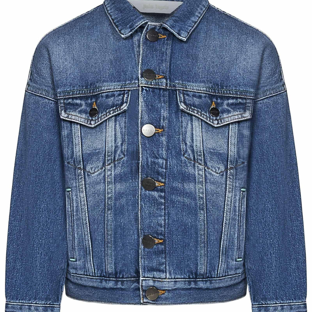 Palm Angels Kids PBYE001S24DEN0024551