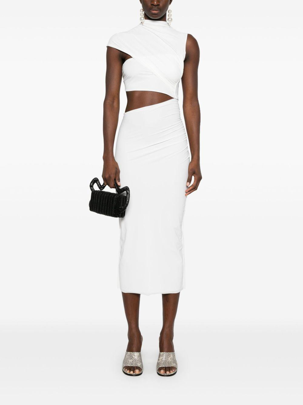 Abito Midi MUSIA Amazuìn 10MUSUOW OFFWHITE Amazuìn 