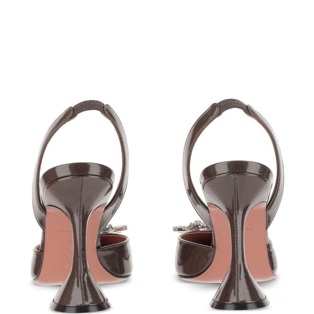 
                  
                    Décolleté Begum Sling Patent 95 Amina Muaddi BEGUMSLINGPATENT95 COFFEE Amina Muaddi 
                  
                