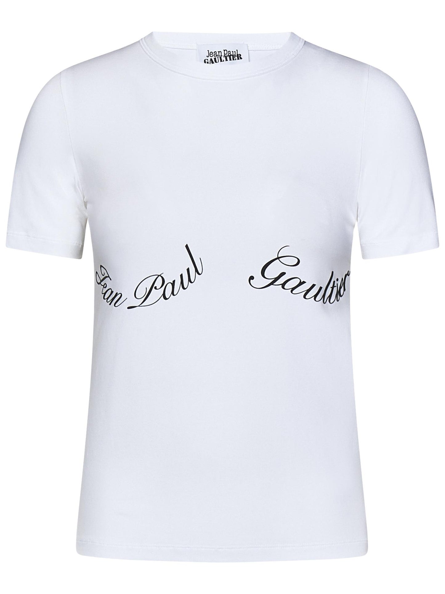 T-shirt THE WHITE JEAN PAUL GAULTIER Jean Paul Gaultier TS082IJ05 0100 Jean Paul Gaultier 
