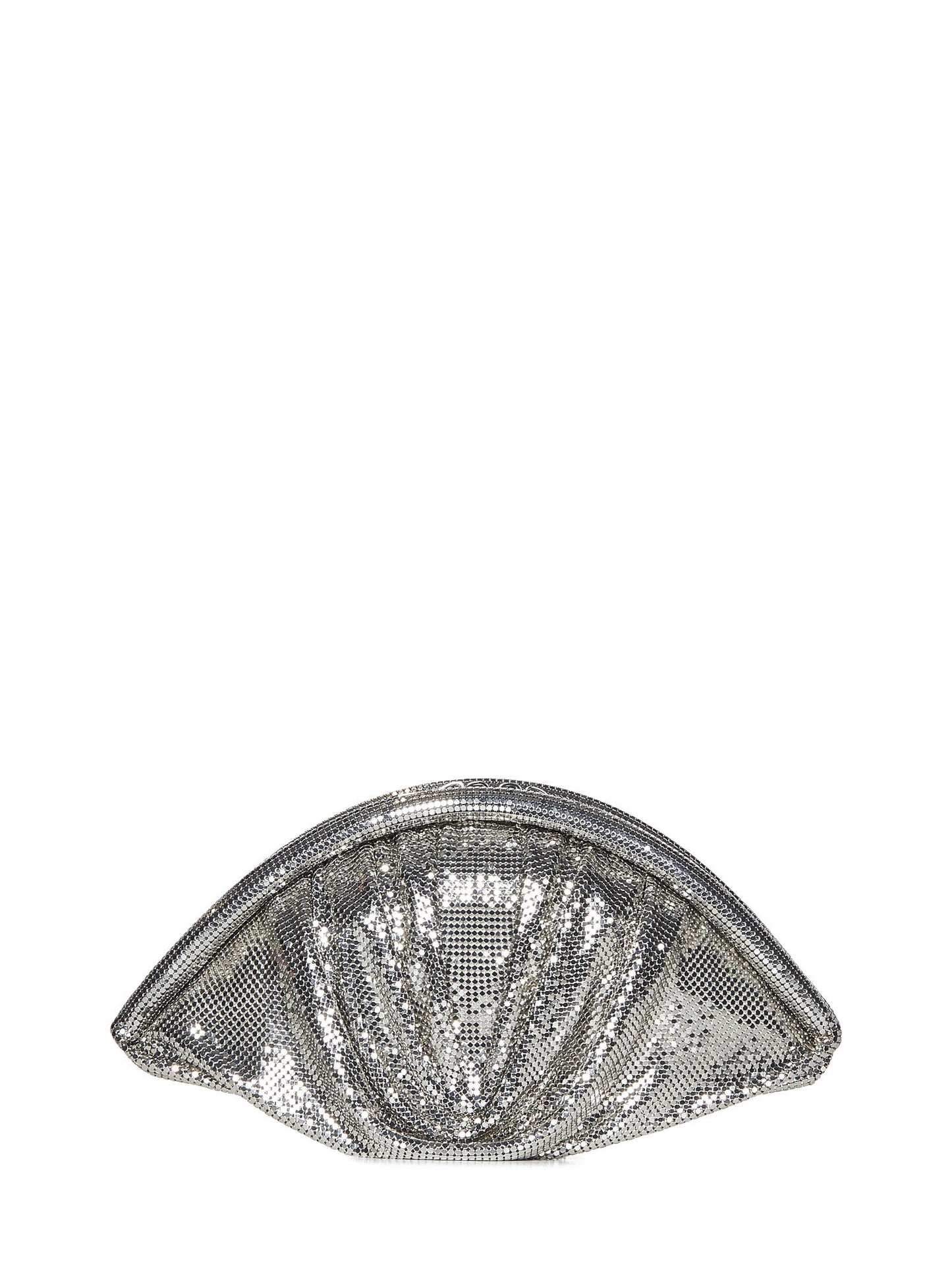 Clutch Mesh Large Evening Rabanne<BR/> 25PSS0496MET719 P040 Rabanne 