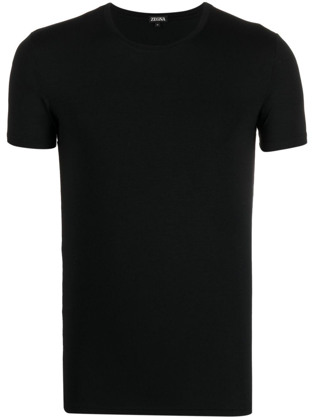 T-shirt Zegna N2M200100 001 Zegna 
