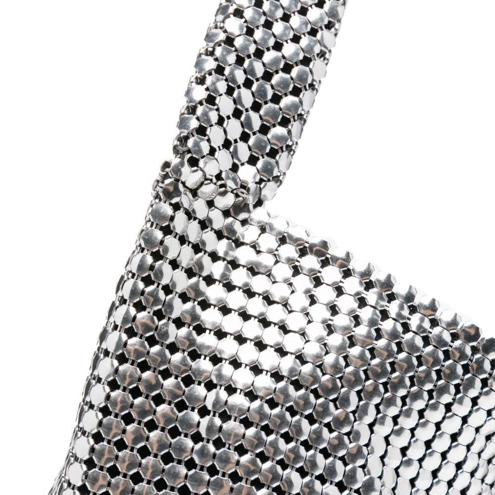 Borsa a mano XL Silver Pixel metallic Rabanne 24PSS0434MET607 P040 Rabanne 