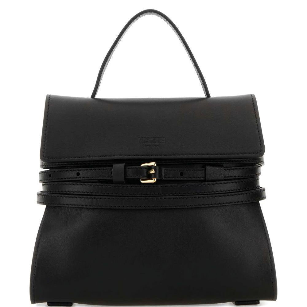 Borsa a mano Tie Me Small Moschino MC4163PP0NOA0000 NERO Moschino 