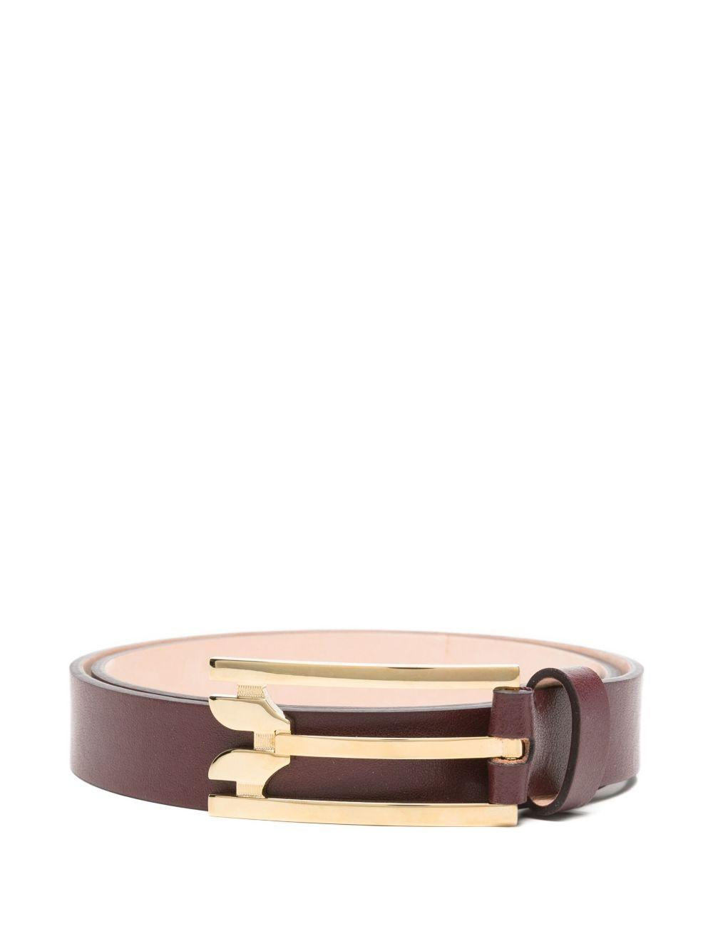 Cintura Dorian Victoria Beckham B425AAC007031A BURGUNDY Victoria Beckham 