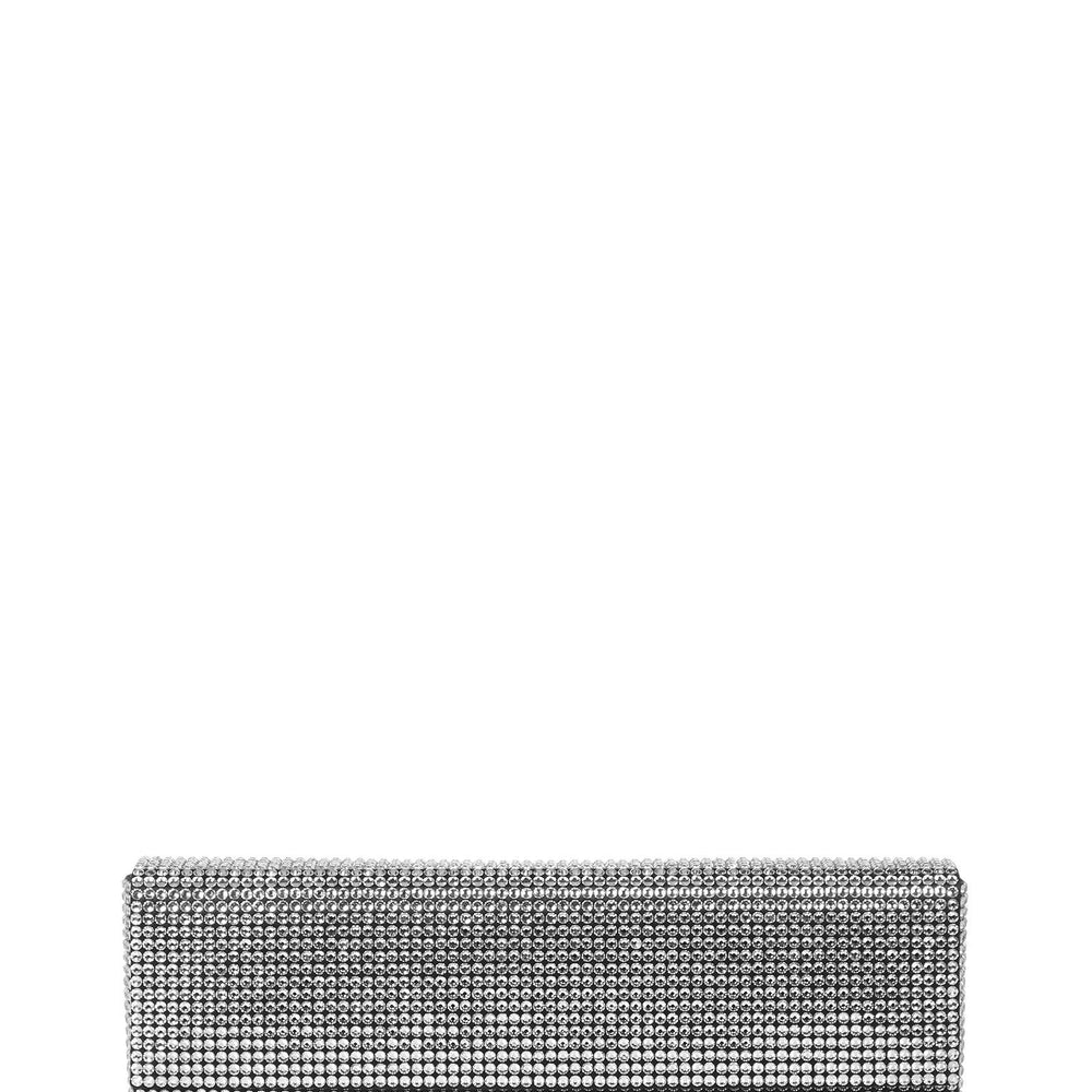 Clutch AMINI PALOMA Amina Muaddi AMINIPALOMA BLACKWHITE Amina Muaddi 