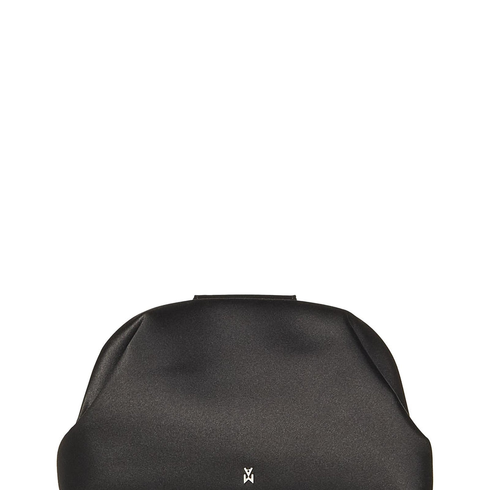 
                  
                    Clutch Camelia Amina Muaddi CAMELIASATIN BLACK Amina Muaddi 
                  
                
