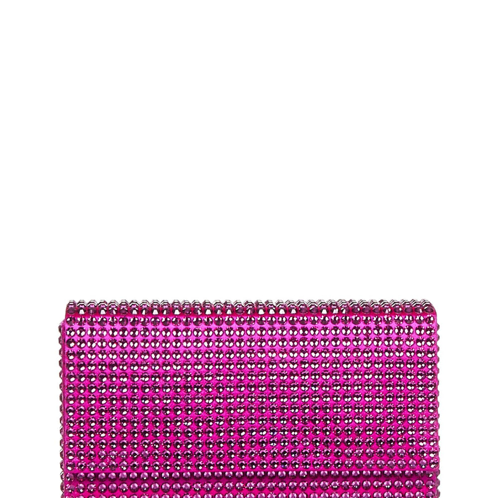 Clutch SUPERAMINI PALOMA Amina Muaddi<BR/> SUPERAMINIPALOMA FUXIA Amina Muaddi 